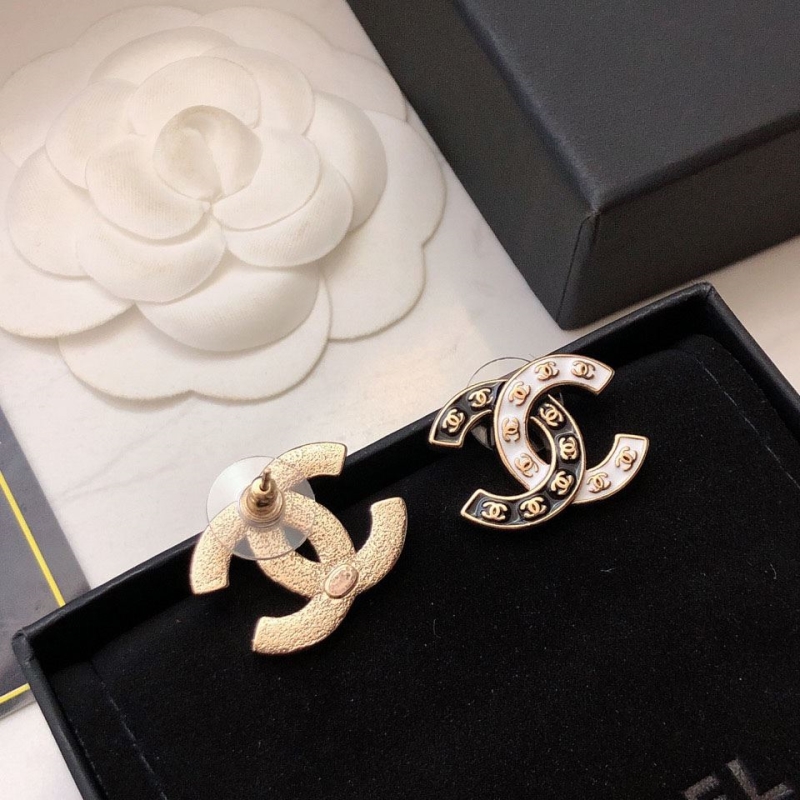 Ch*el earrings